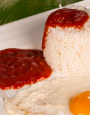 Arròs a la cubana Foto del plat