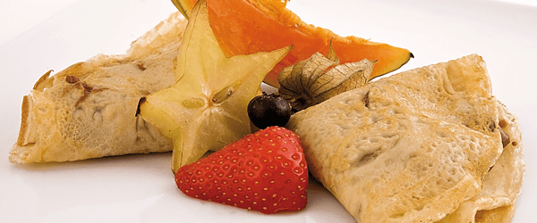 Creps de xocolata Foto del plat