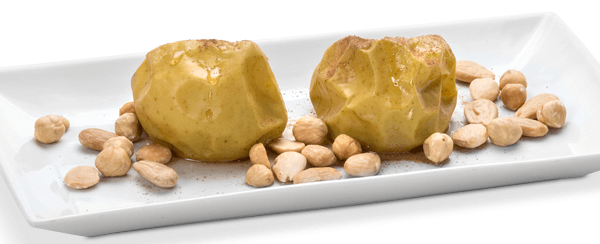 Pomes al microones Foto del plat