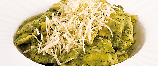 Raviolis al pesto Foto del plat