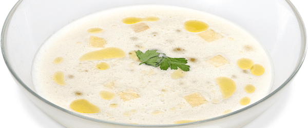 <em>Vichyssoise</em> de poma Foto del plat